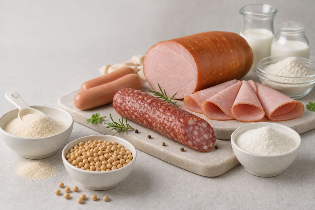 Функциональные белки в мясной промышленности: коллаген, соя и молочные белки